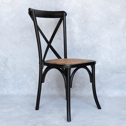 Comedor Crossback Manhattan para 4 personas
