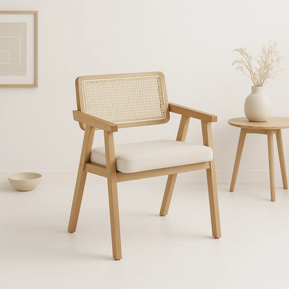 Sitial Acolchado Chandigarh Butaca Rattan