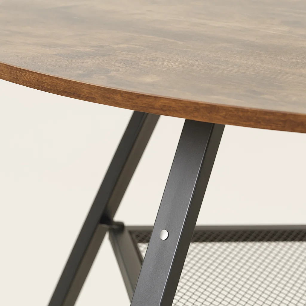 Mesa de Comedor Redonda Estilo Industrial Törn