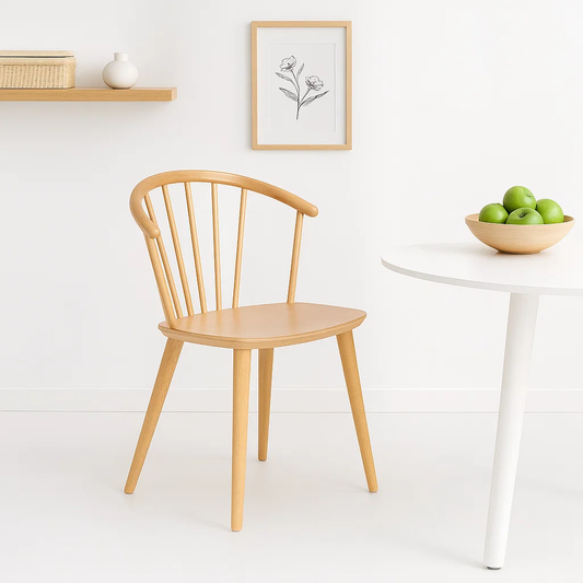 Silla Lykke de Madera - Natural