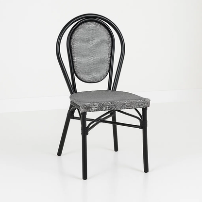 Silla Provence Parisina Rattan - Gris Claro