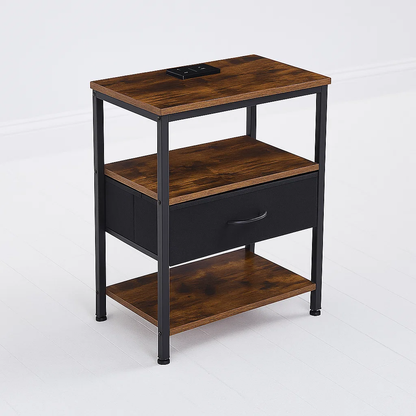 Velador Estilo Indusctrial Blackwood