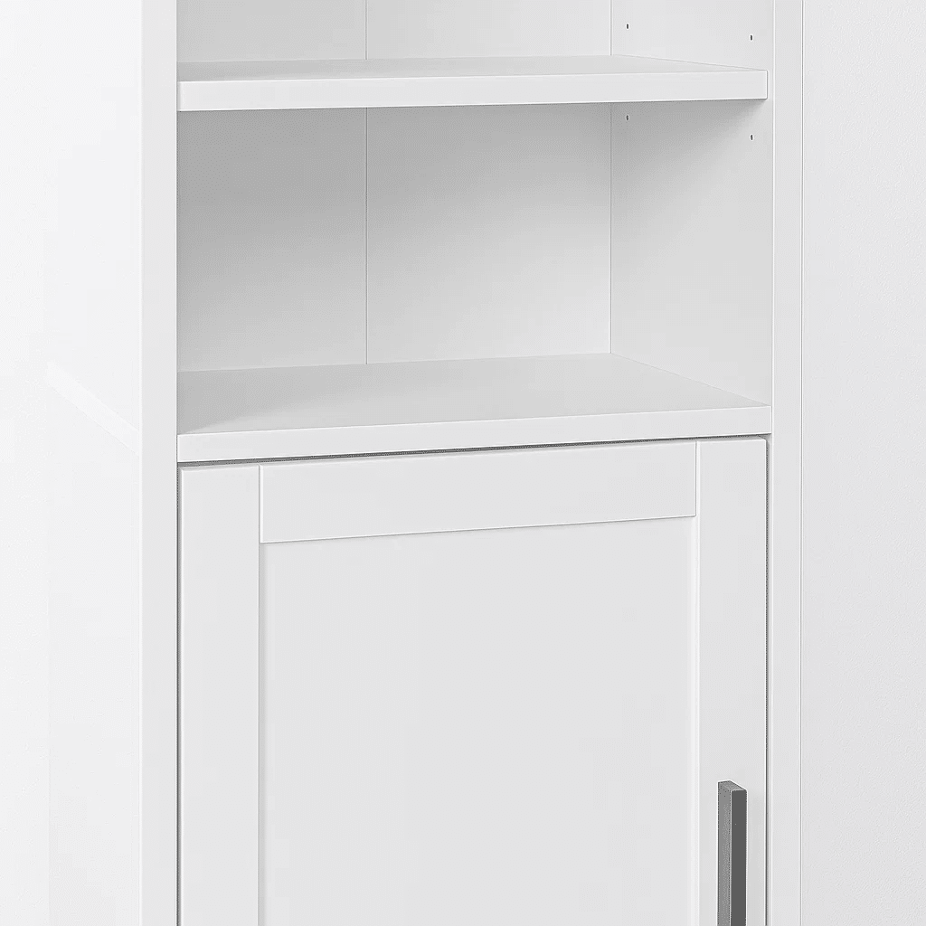 Librero MultiStore con Puerta - Blanco