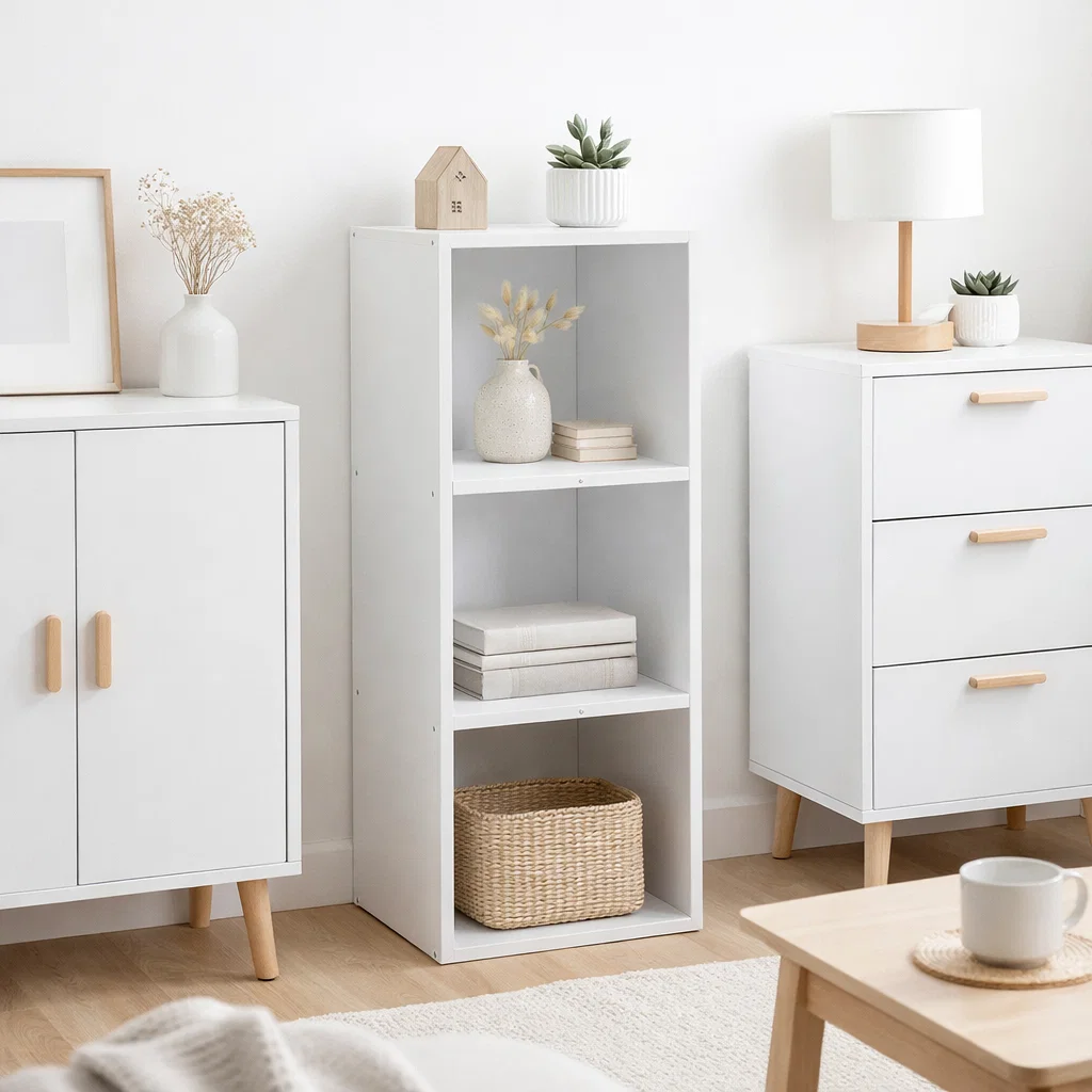 Estante Eiry 3 Color Blanco