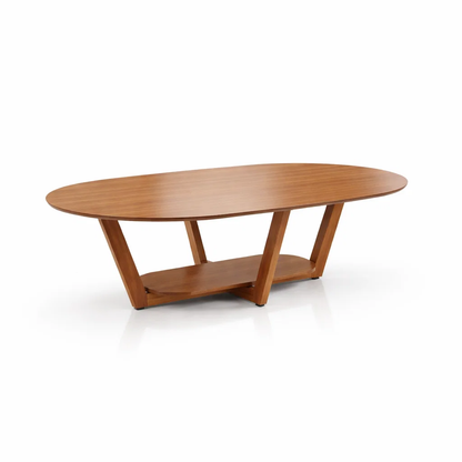 Mesa de Centro Ovalada Elegance Nature