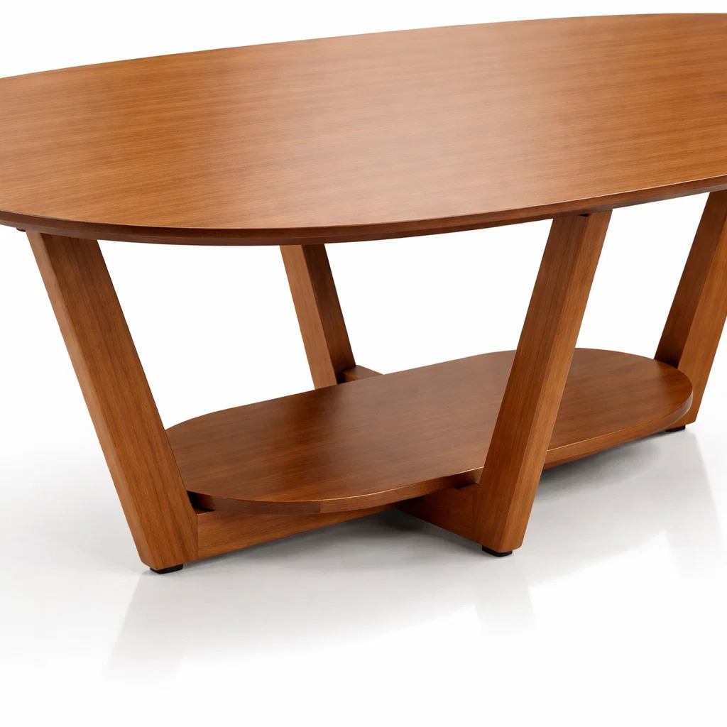 Mesa de Centro Ovalada Elegance Nature