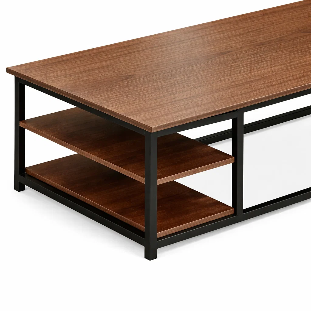 Mesa de centro Rectangular con Repisas Begoña