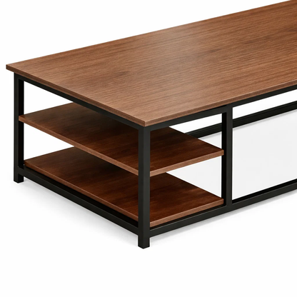 Mesa de centro Rectangular con Repisas Begoña