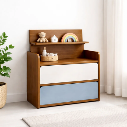 Velador Toscana 2 cajones
