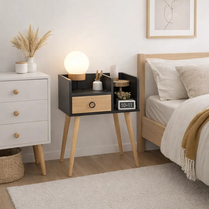 Velador Wooden Modern