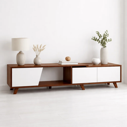 Rack de TV Extensible Nórdico (120cm a 200cm)
