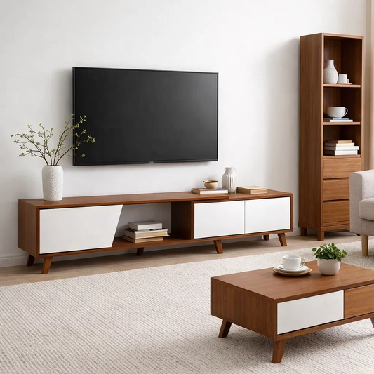 Rack de TV Extensible Nórdico (120cm a 200cm)