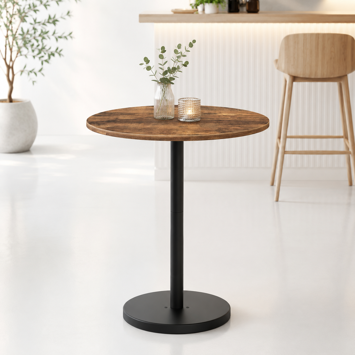 Mesa alta para bar cubierta wood Bofya