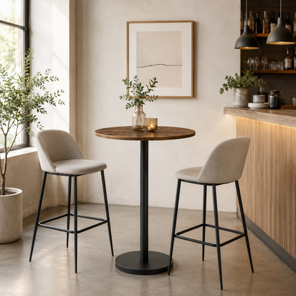 Mesa alta para bar cubierta wood Bofya