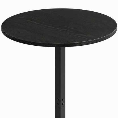 Mesa Alta para Bar cubierta Negra Tach D60