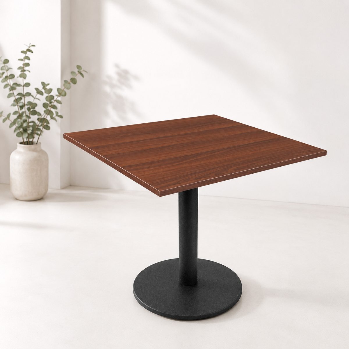 Mesa Restaurant Cuadrada Walnut
