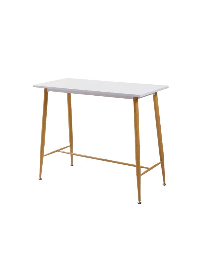 Mesa de Bar Lyon Rectangular Blanco