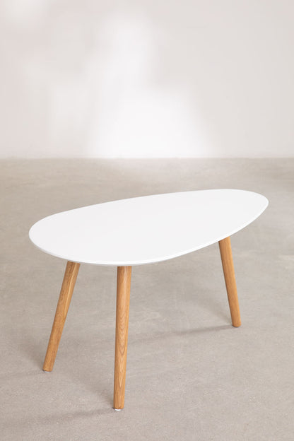 Mesa de Centro Elipse Madera