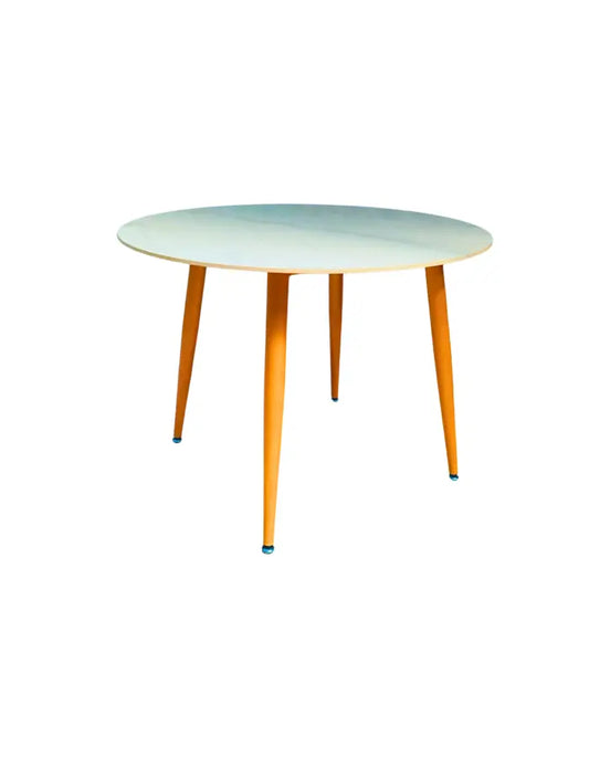 Mesa de Comedor Redonda de Cuarzo (Piedra Sinterizada) 80cm