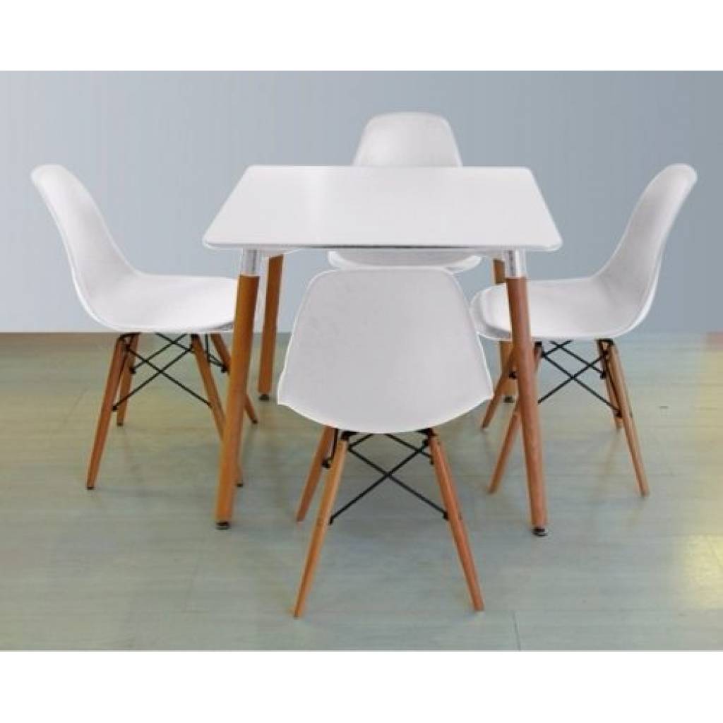 Comedor Eames Clásico 4P