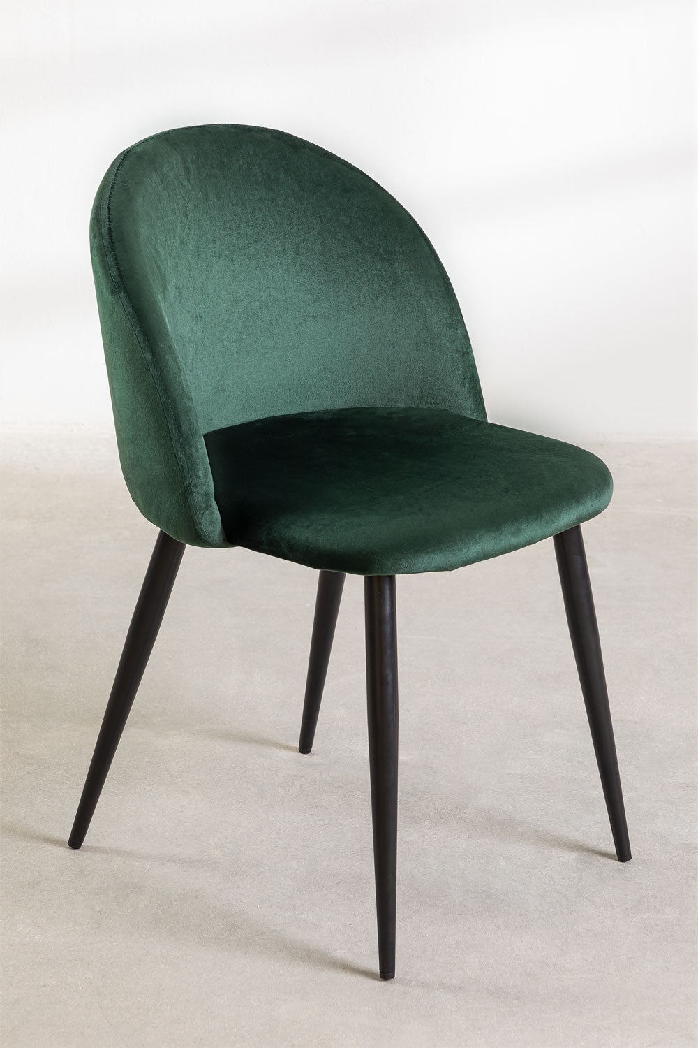 Silla Terciopelo Black Pack 6