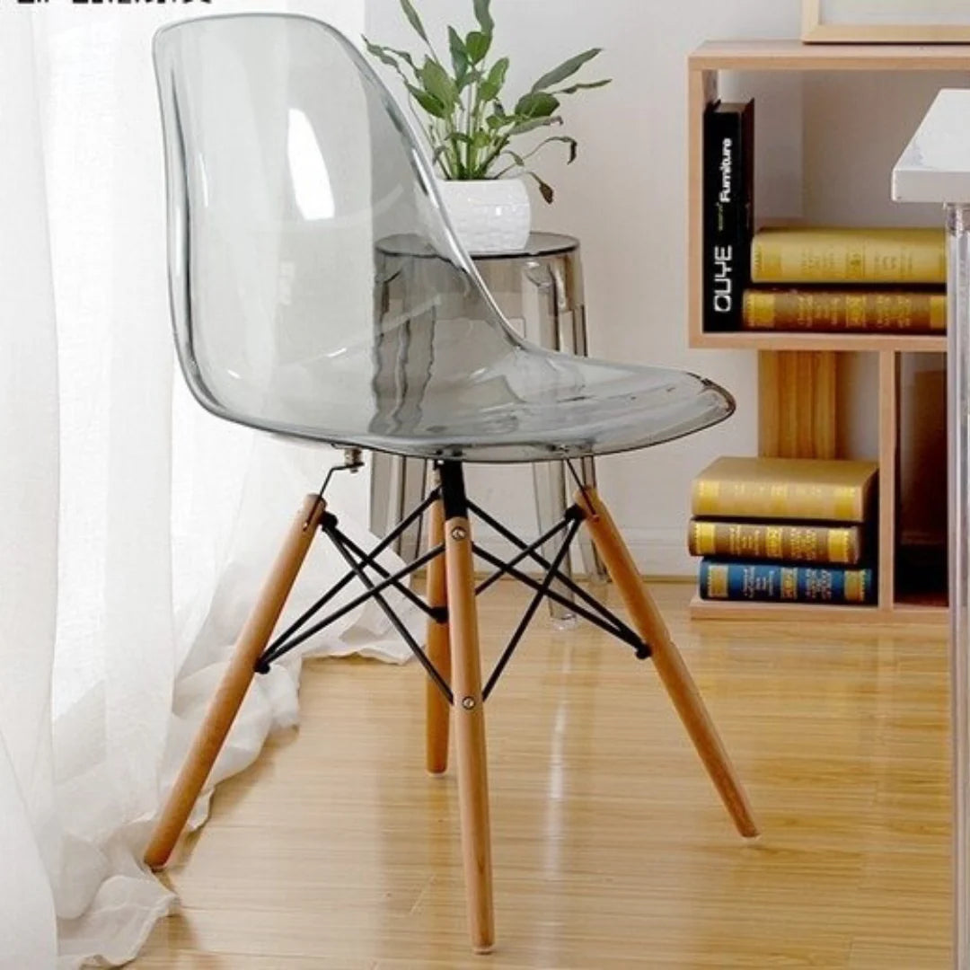 Comedor Clean 100cm (Transparente)