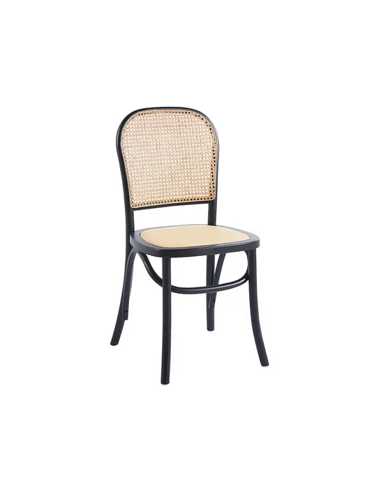 Silla Lombardia Madera Rattan
