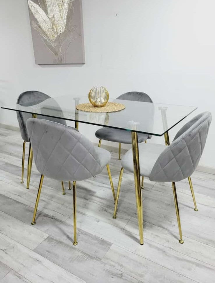 x4 Pack Silla Premium Gold