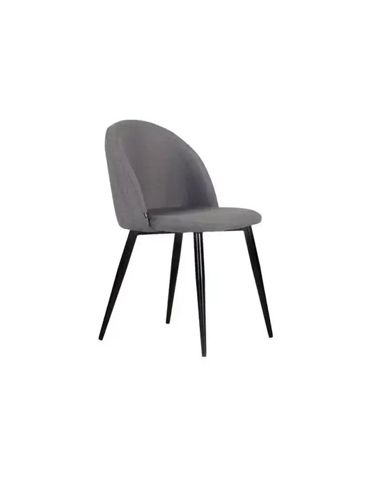 Silla Terciopelo Black