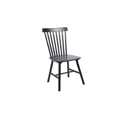 Pack 4 Sillas Windsor Madera Natural / Negra