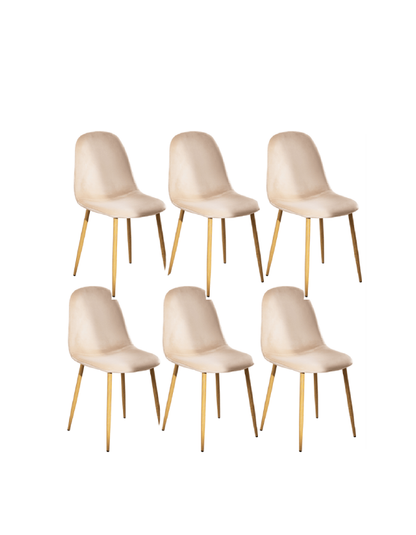 Sillas Paris Terciopelo Pack 6