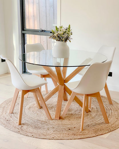 Comedor Redondo 4 personas Cross Tulip