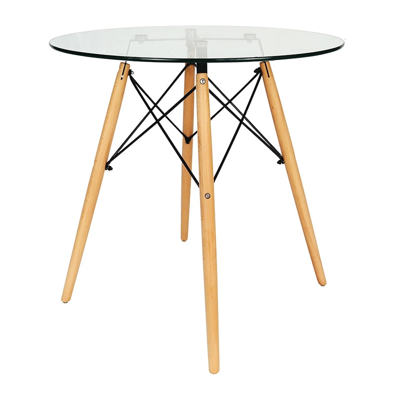 Comedor Clean 80cm (Transparente)